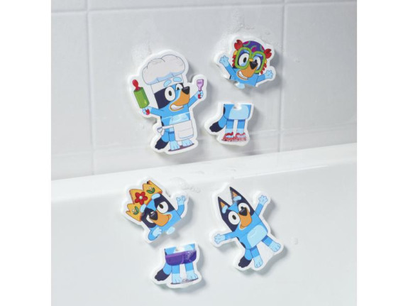 Bluey puzzle vodolepky do vany Toomies