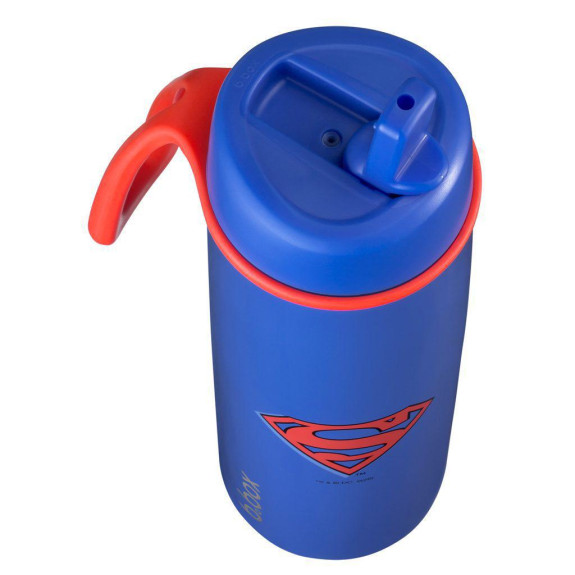 Nerezová termolahev s brčkem 690 ml Superman B.Box