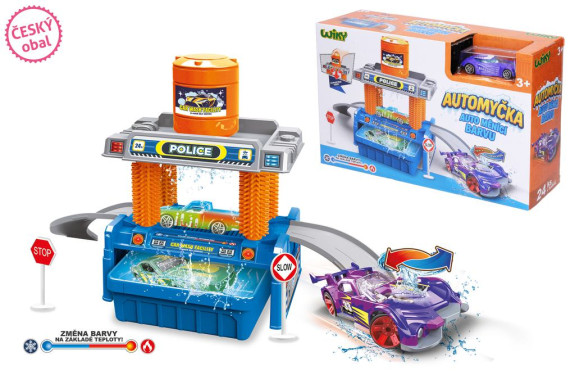 Auto měnící barvu podle teploty set s myčkou 35 cm Wiky