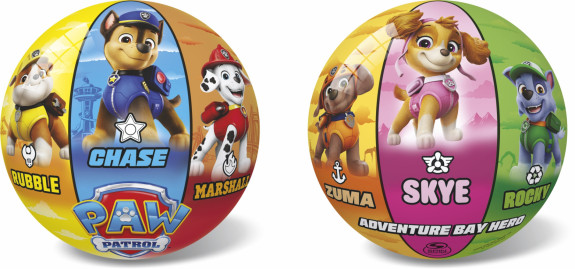 Míč Paw Patrol gumový - nenafouknutý 23 cm