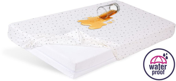 Nepromokavé prostěradlo jersey Print 70 x 140 cm Babymatex