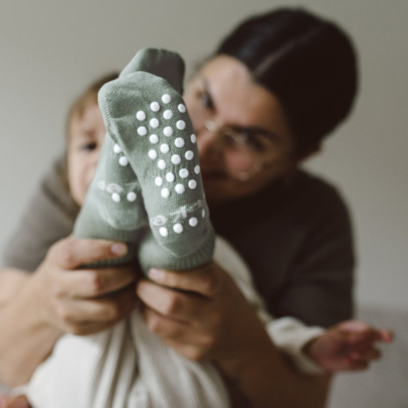 Dětské ponožky Stay-on-Socks Antislip Vel. 12 - 18 m 1 pár KipKep