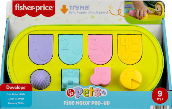 Vyskakovací hračka pro jemnou motoriku Fisher Price