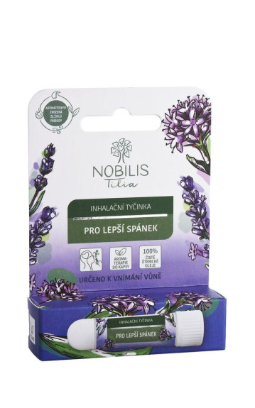 Inhalační tyčinka pro lepší spánek Nobilis Tilia