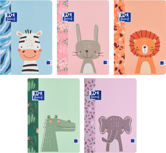 Sešit Oxford Kids A5/32 listů, dvojitě linkovaný, mix Oxford