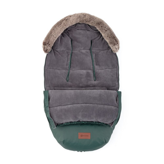 Set zimní fusak Comfy 4 v 1 + rukavice na kočárek Furry Petite & Mars