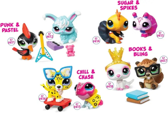 Littlest Pet Shop Figurky v páru 5. série
