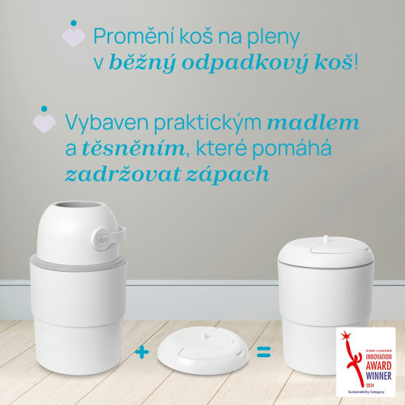 Víko na teleskopický koš na pleny Odour Off Chicco