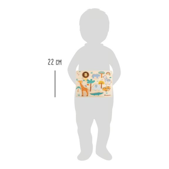 Vkládací puzzle Safari small foot