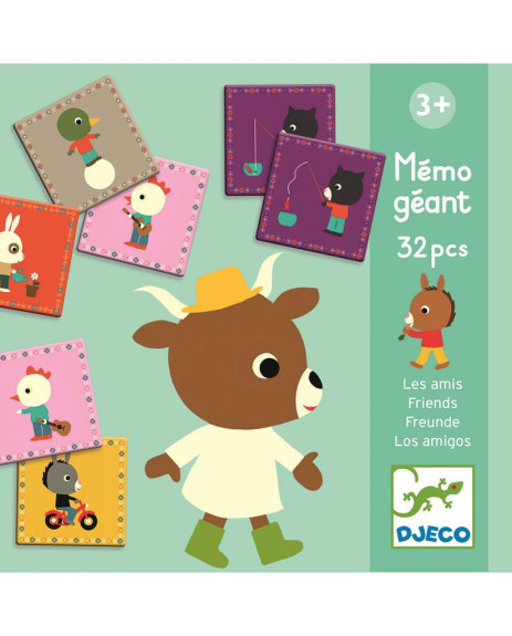 Djeco Pexeso Kamarádi v akci