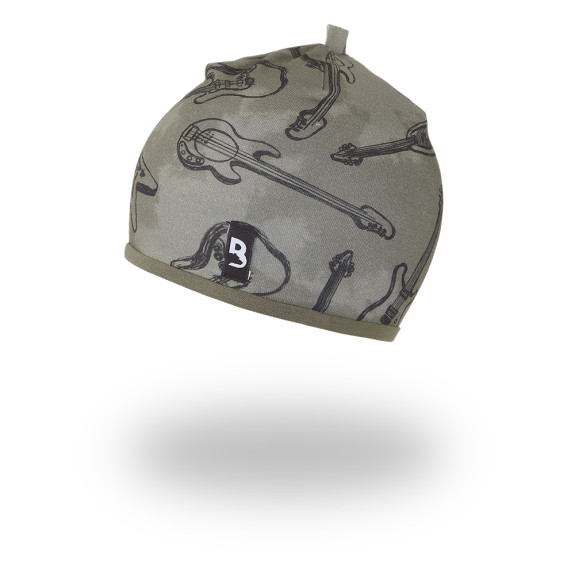 Čepice podšitá Outlast® khaki kytary/khaki Baridi wear