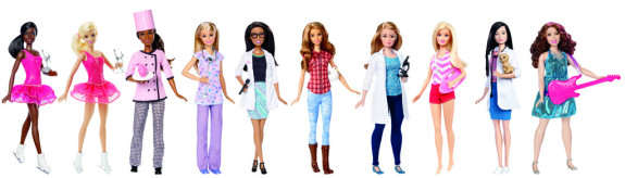 Barbie první povolání zpěvačka Mattel