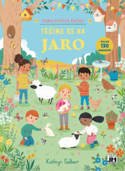 Samolepková knížka - Těšíme se na jaro