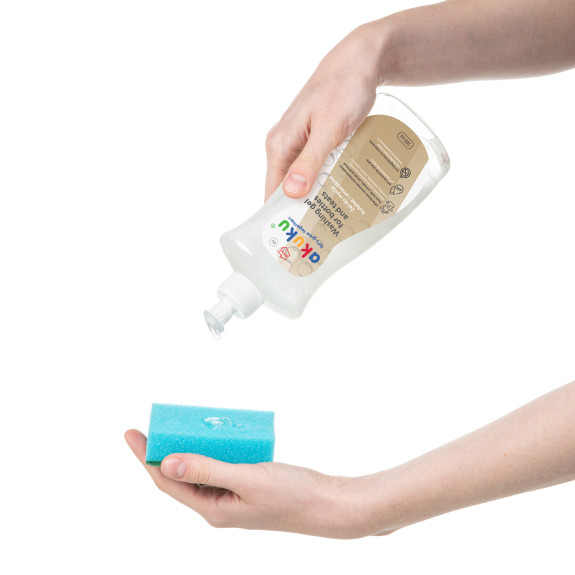 Mycí gel na láhve a savičky 500 ml Akuku