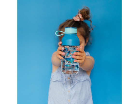Plastová láhev Ice Kids s poutkem 430 ml Quokka