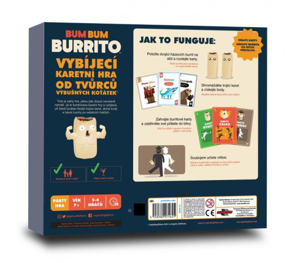 Společenská hra Bum Bum Burrito