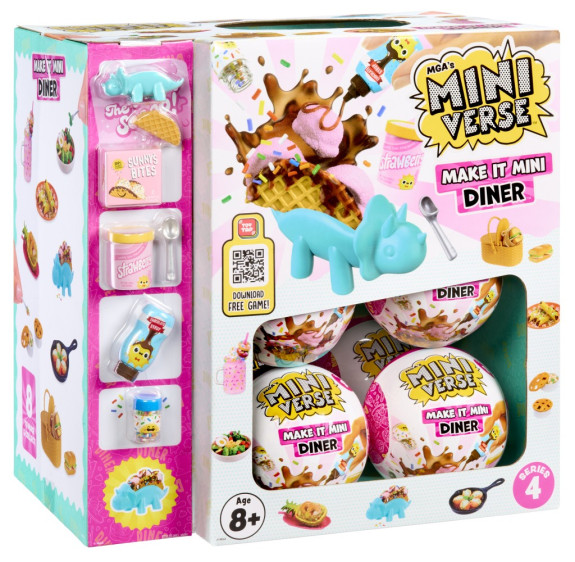 MGA's Miniverse Mini Food Občerstvení série 4A