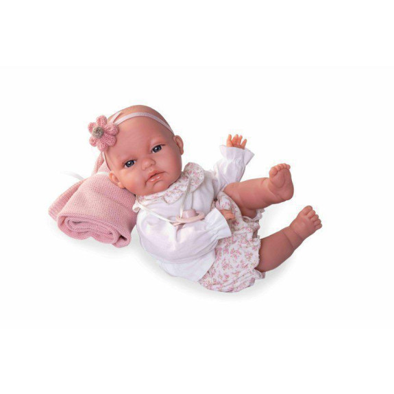 TONETA 70358 Antonio Juan - Realistická panenka se speciální pohybovou funkcí 34 cm