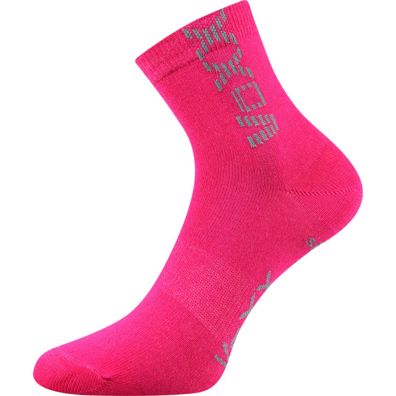 Ponožky dětské Adventurik se stříbrem Magenta (3 páry)