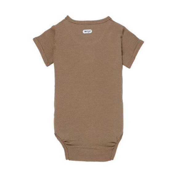 Hydrofilní zavinovací body s krátkým rukávem Romper Ciumbelle Beige Lodger
