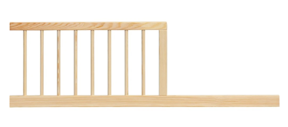 Válendová bočnice k postýlce 120 cm- ECO - přírodní
