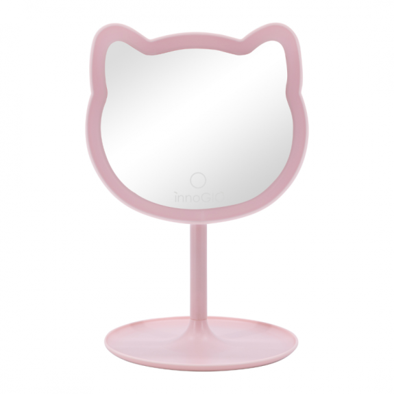 Kosmetické zrcátko GIOperfect Pink Cat