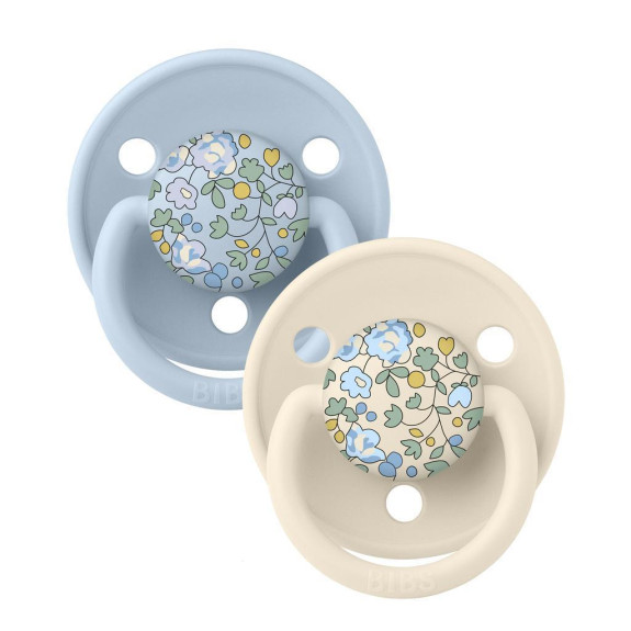 Bibs dudlíky silikon De Lux 2 ks - one size Liberty