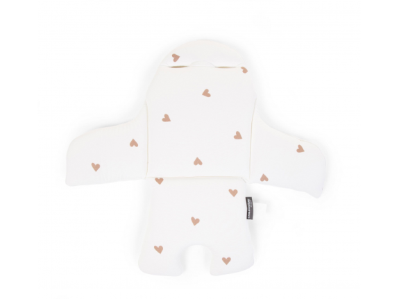 Sedací podložka do židličky Evolu Jersey Hearts