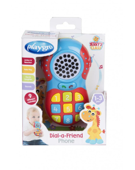 Playgro - Dětský telefon 12 m+