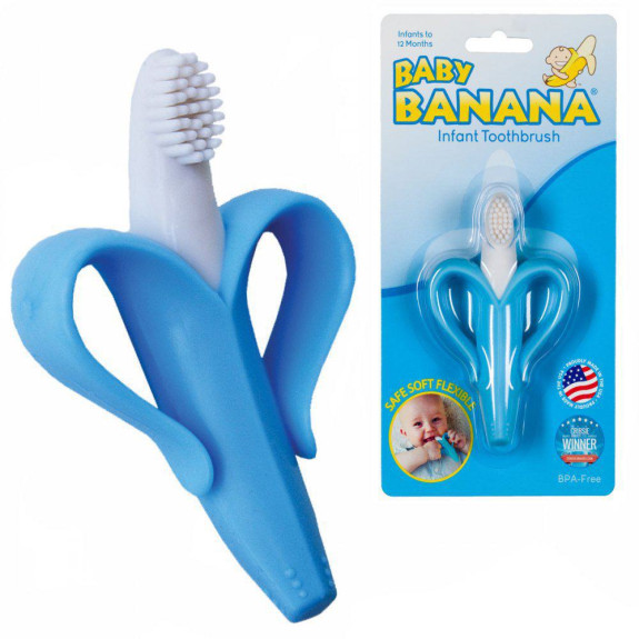 První kartáček Banán Baby Banana