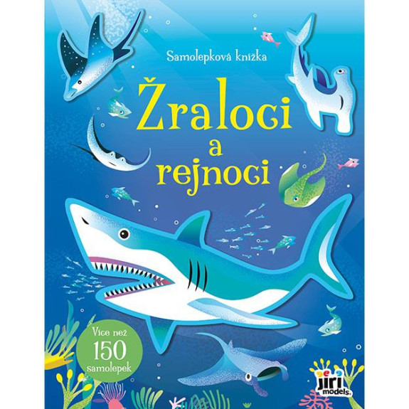 Samolepková knížka Žraloci a rejnoci