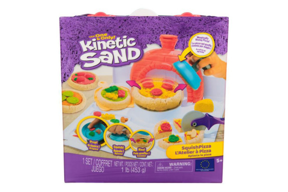 Výroba Pizzy Kinetic Sand