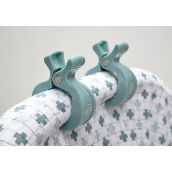 Swaddle Clip print 2balení Lodger