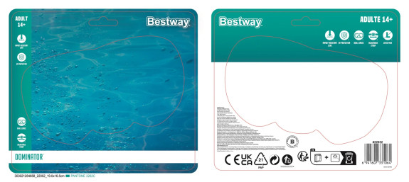 Šnorchlovací maska Dominator od 14 let Bestway