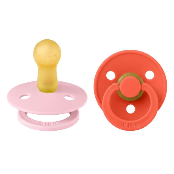 Dudlíky kaučuk 2 ks 6-18 měsíců Colour Bibs