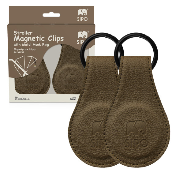 Magnetické klipy na kočárek 2 ks Sipo