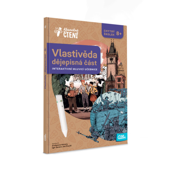 Kouzelné čtení Kniha Vlastivěda - dějepisná část