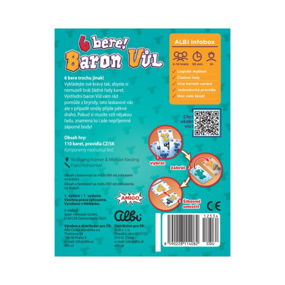 6 bere! Baron Vůl Albi
