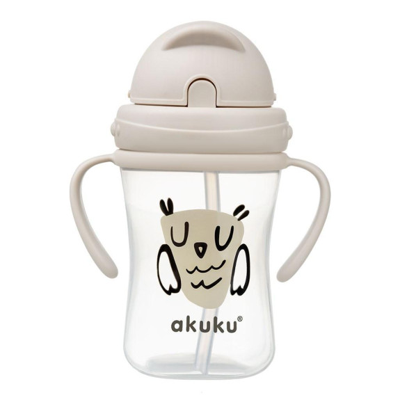 Láhev s brčkem Akuku 300 ml