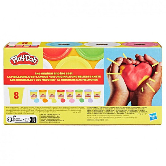 Play-Doh 8 ks kelímků V2