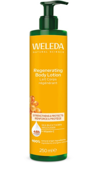 Rakytníkové regenerační tělové mléko 250 ml Weleda
