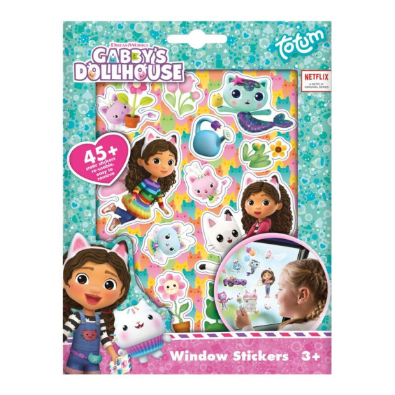 Gábinin kouzelný domek - okenní dekorace