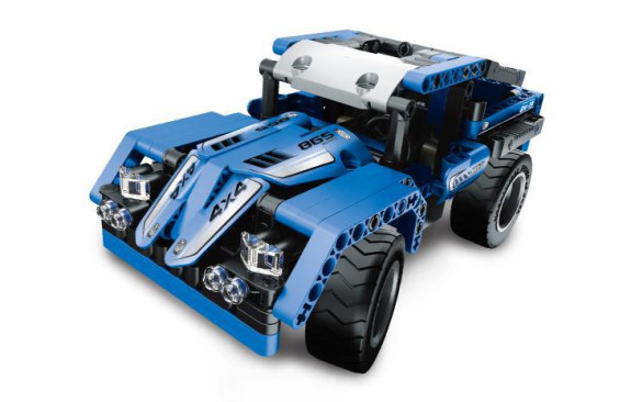 Stavebnice terénní auto RC skládací 2,4 GHz 353 dílků na baterie iM.Master