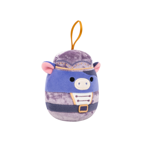 Vánoční ozdoba Kráva louskáček - Ingred 10 cm Squishmallows