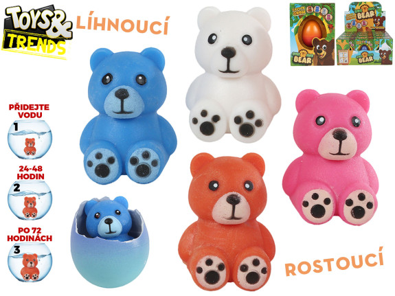 Medvídek líhnoucí a rostoucí Toys&Trends