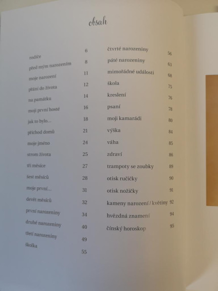 Kniha Mých Prvních Pět Let - Květináče Anne Geddes
