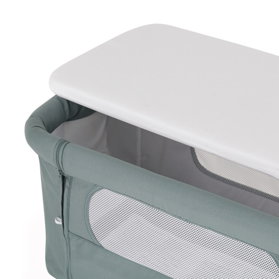 Postýlka dětská polohovatelná Grace Compact Foggy Green Petite&Mars