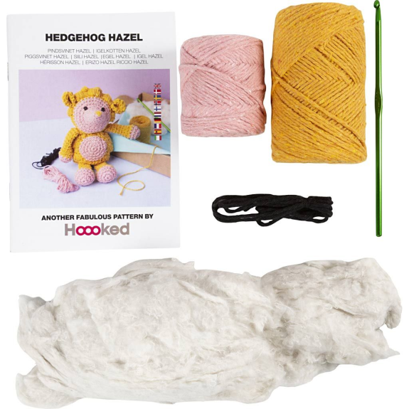 Sada na háčkování ježek Amigurumi