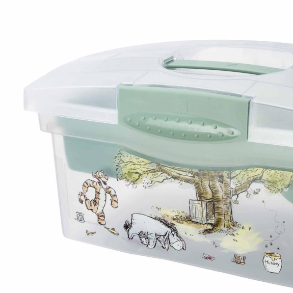 Cestovní box s přihrádkou na hračky, léky, kosmetiku