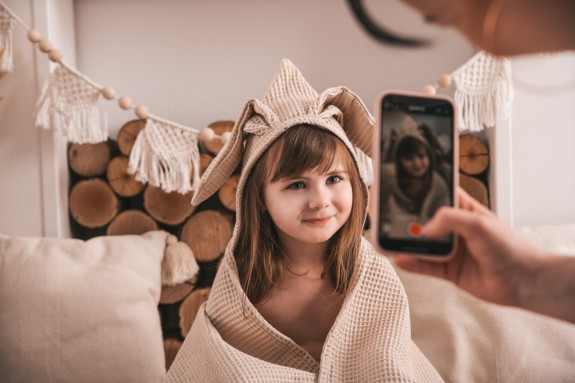 Vaflový župan Prestige Bunny Vel. 7 Babymatex